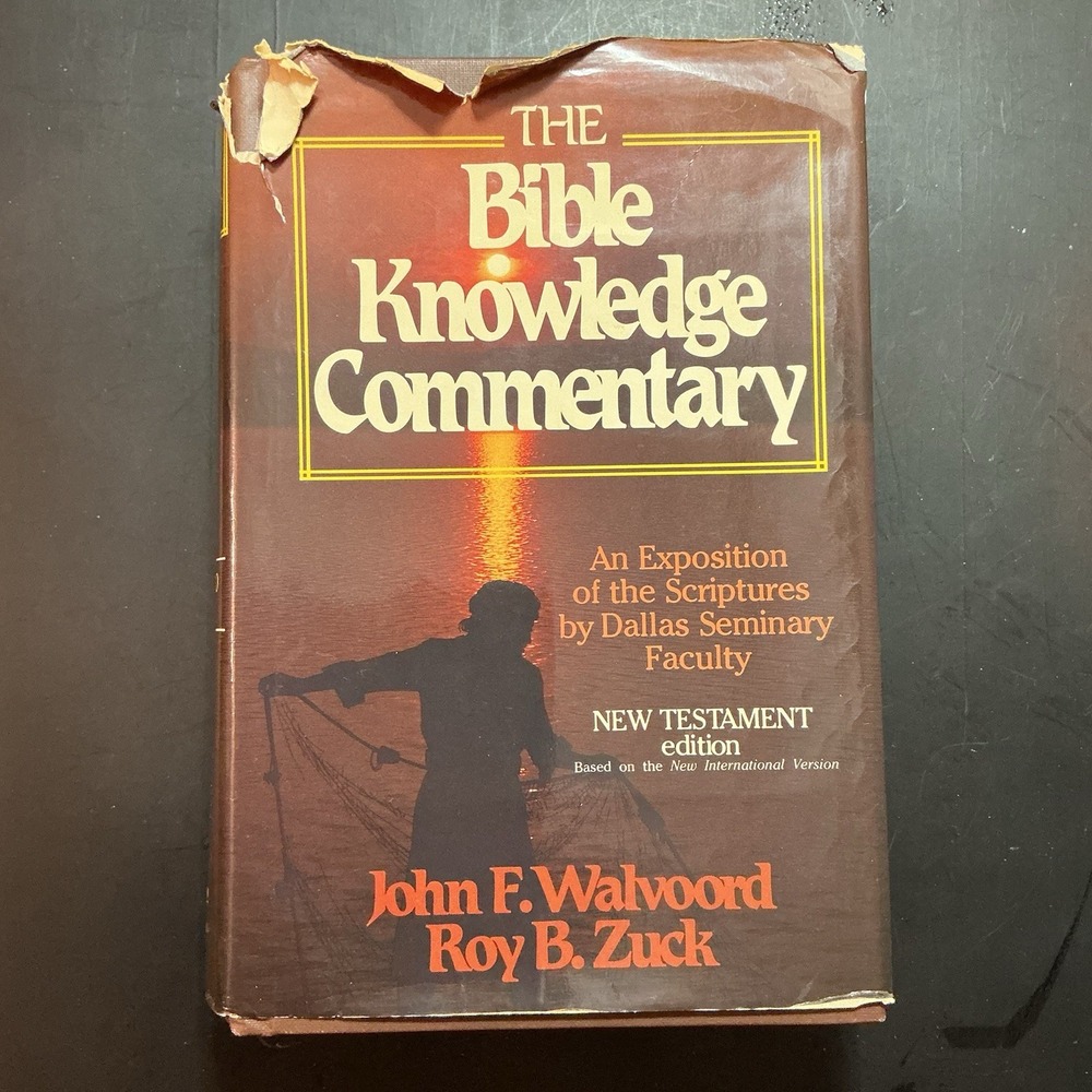 The Bible Knowledge Commentary New Testament Walvoord & Zuck. Used